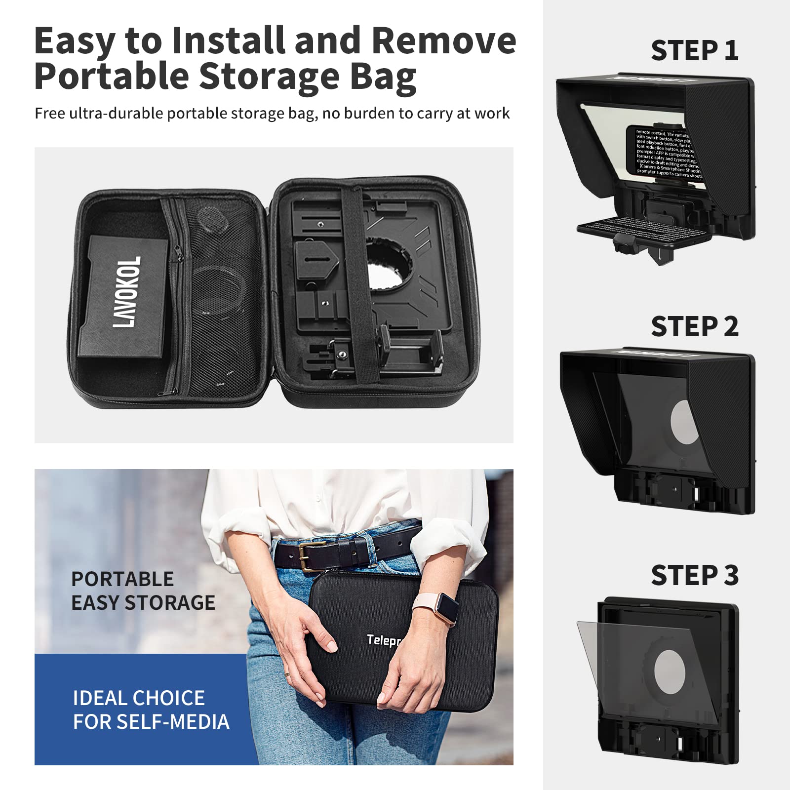 Tele ラババン セット Amazon.com: LAVOKOL : Lasagna Teleprompter Pro