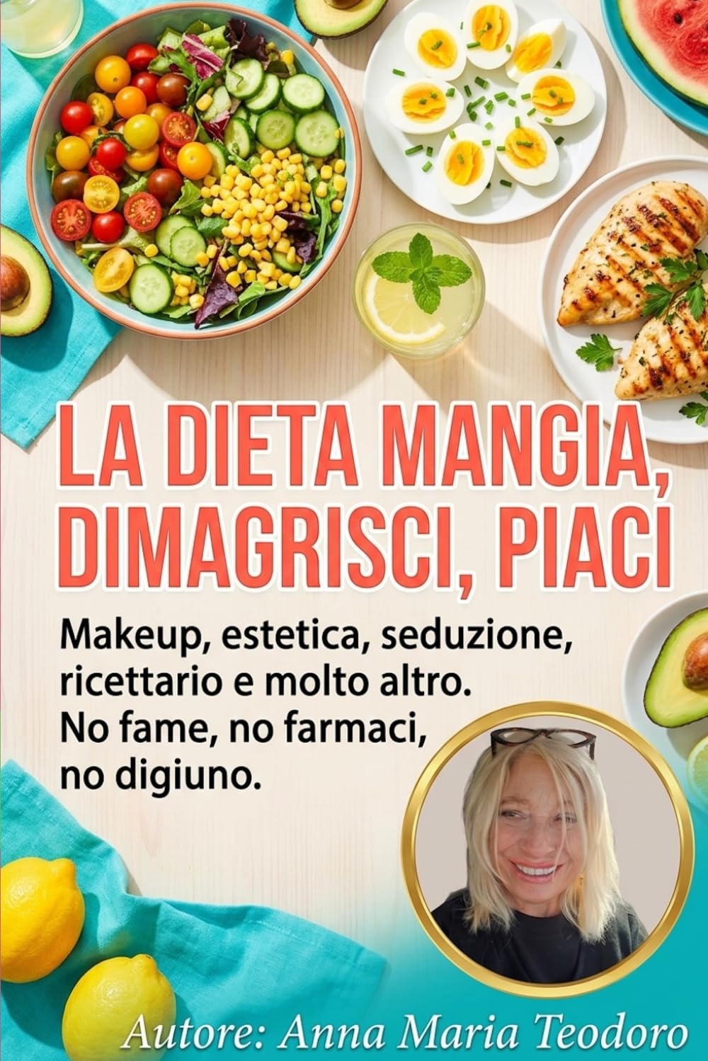 LA DIETA MANGIA, DIMAGRISCI, PIACI: MAKEUP, ESTETICA, SEDUZIONE, RICETTARIO E MOLTO ALTRO. NO FAME, NO FARMACI, NO DIGIUNO