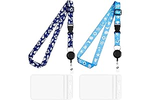 2-Pack Cruise Ship Card Lanyards