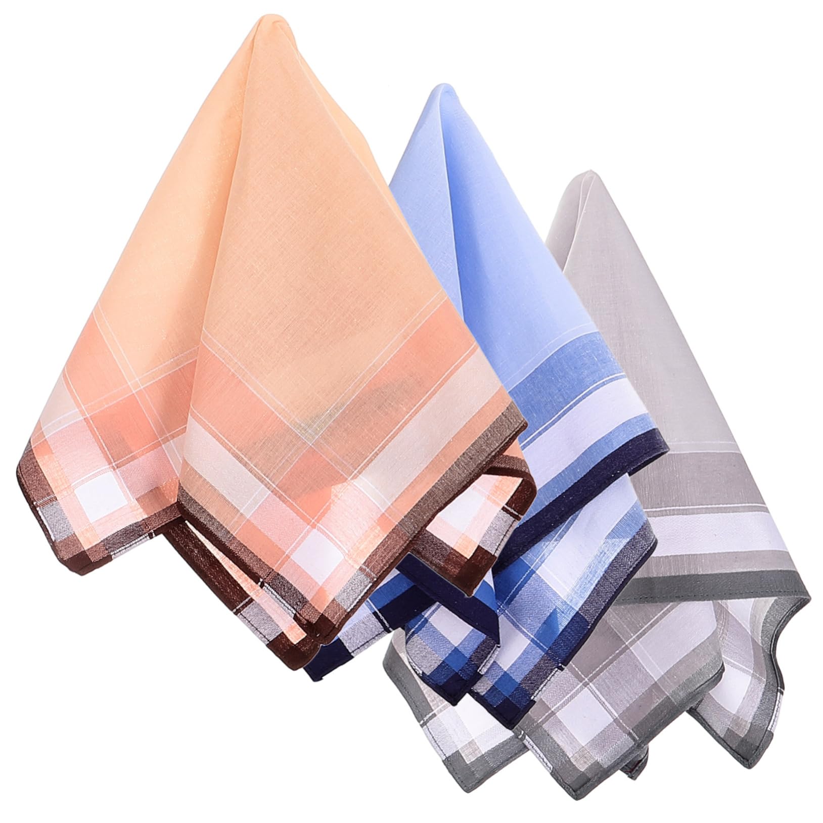 FRCOLOR Baumwolltaschentuch Accessoires Mutter Des Bräutigams Taschentuch Heißes Kariertes Herren Bandana Hochzeitsdekorationen Tasche Rosa Väter Taschentücher Party Brautjungfer Damen