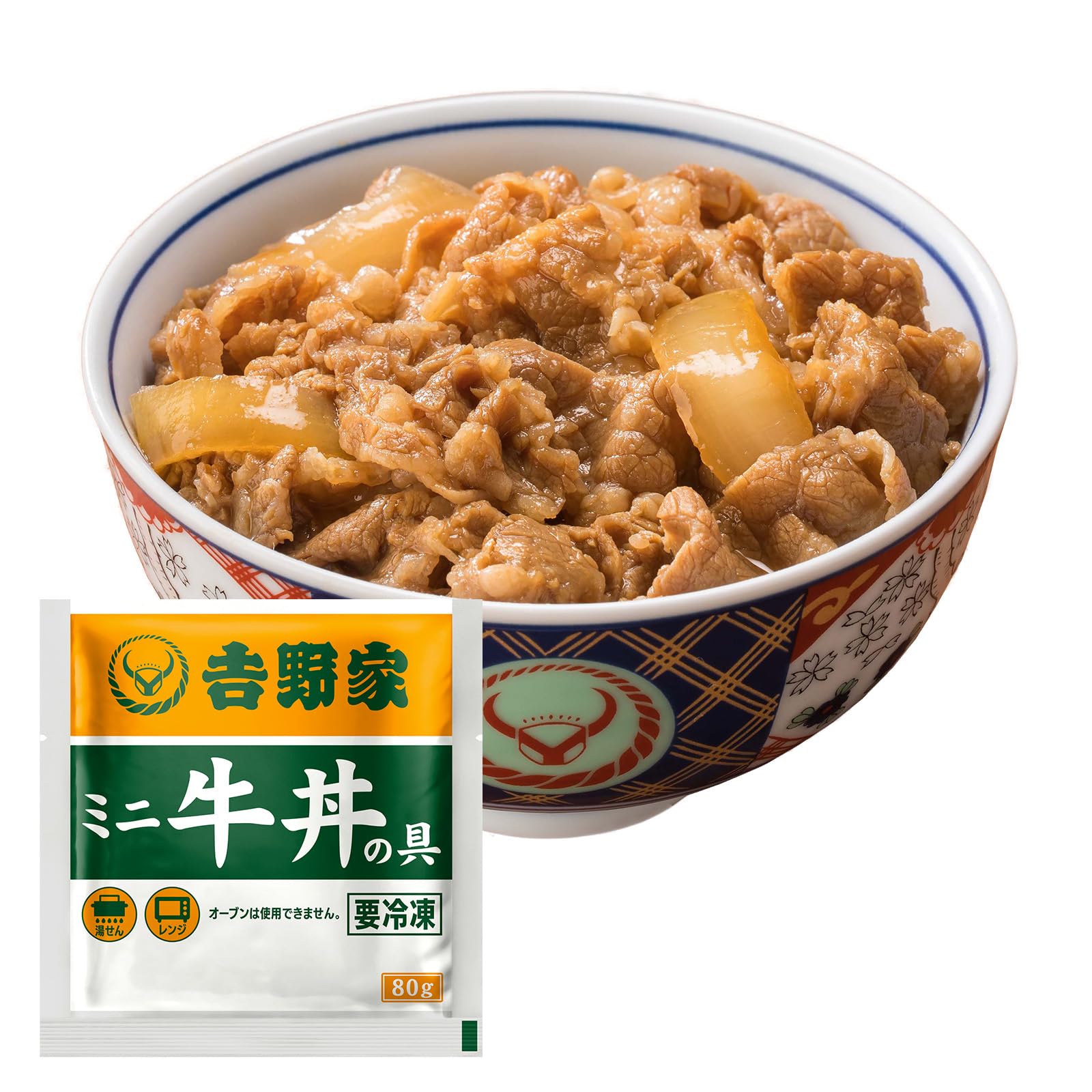 Amazon | 吉野家 ミニ牛丼の具 20袋セット (80g×20食) 冷凍パウチ 小盛