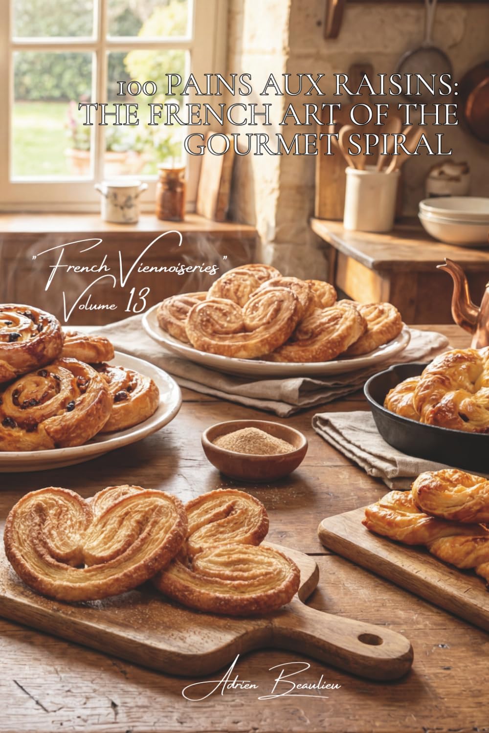100 Pains aux Raisins: The French Art of the Gourmet Spiral: Escargots, "couques," palmiers... the art of rolling up deliciousness (BAKERY & SWEETS ... Sub-series: "French Viennoiseries" (6 Books))