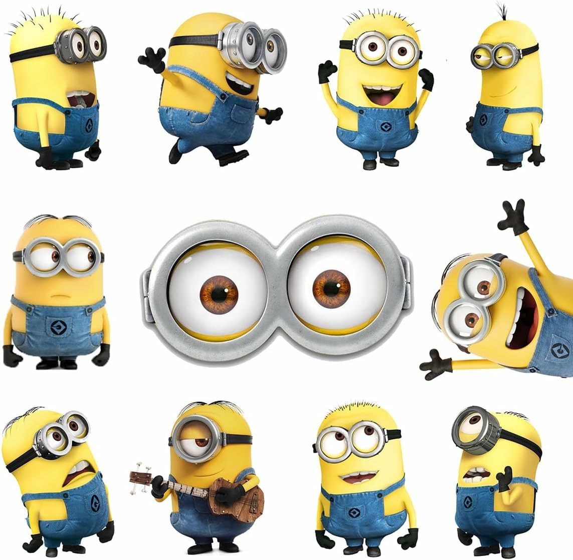 GADGETS WRAP Despicable Me Minions Peel and Stick Wall Decals for Kids Room Decor-image-47