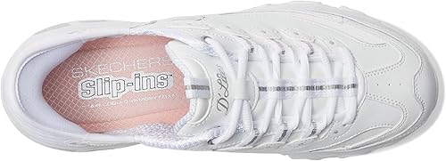 Vista 2 de Skechers D'Lites New Scene - Tenis sin cordones para mujer