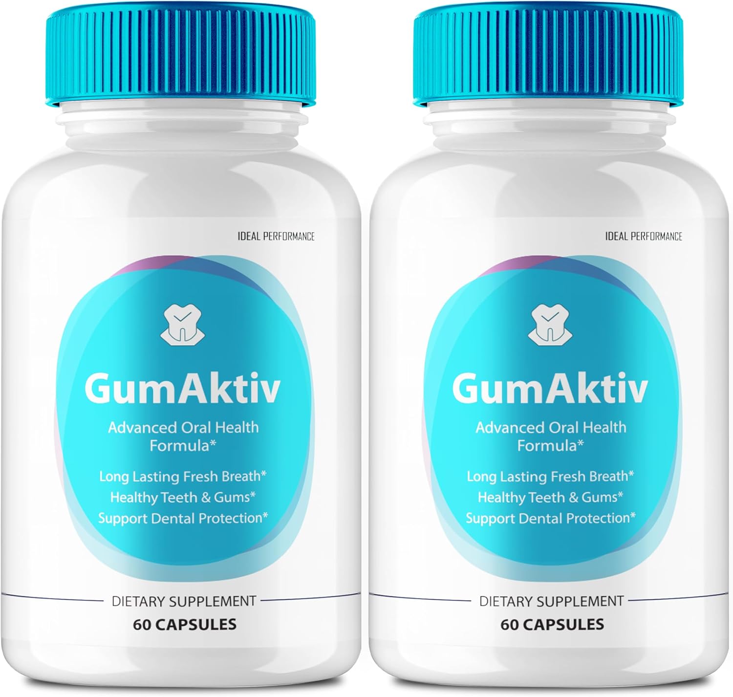 Gum Aktiv for Teeth and Gums Capsule, GumAktiv Supplement Pills - Maximum Strength, GumAktiv Advanced Formula All Natural Teeth and Gum Health Support, Oral Hygiene, and Wellness Reviews (2 Pack)