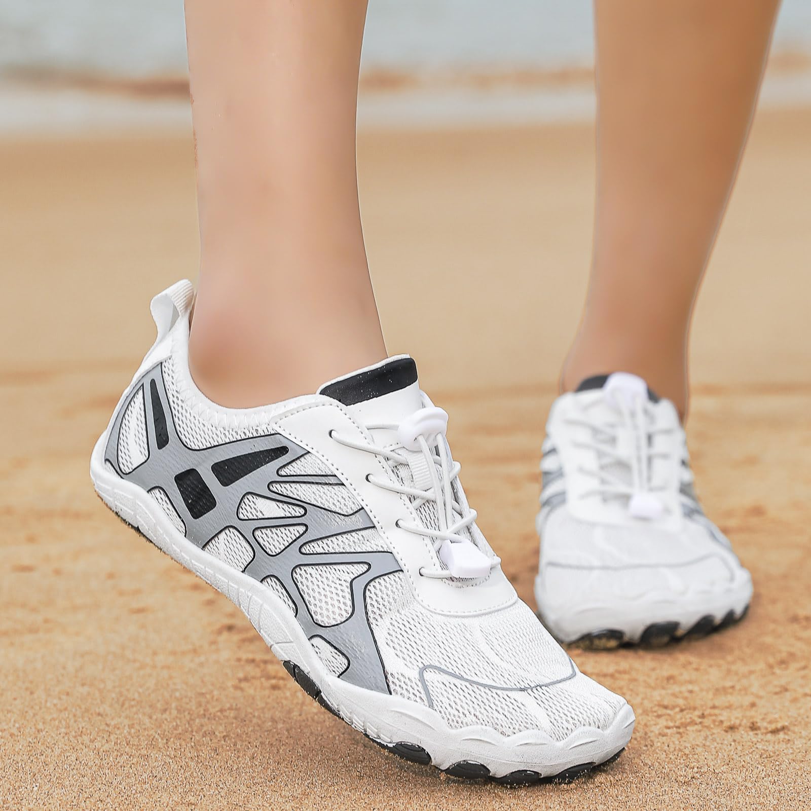 Générique Wasserschuhe für Herren, Unisex, für Flusswanderungen, atmungsaktiv, für Strand, Outdoor-Sport, Schwimmen, Wandern und Bergsteigen