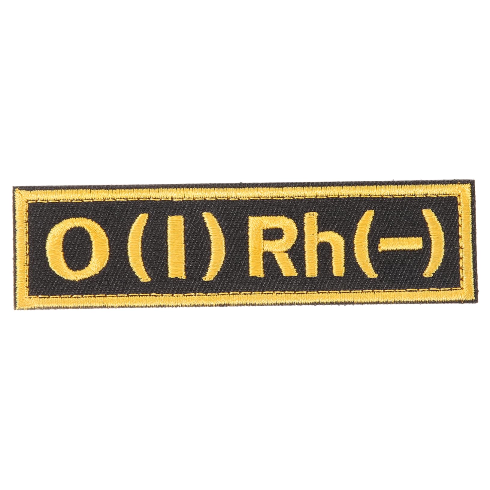 INOOMP Embroidered o Positive Blood Type Patch for Clothes Arm