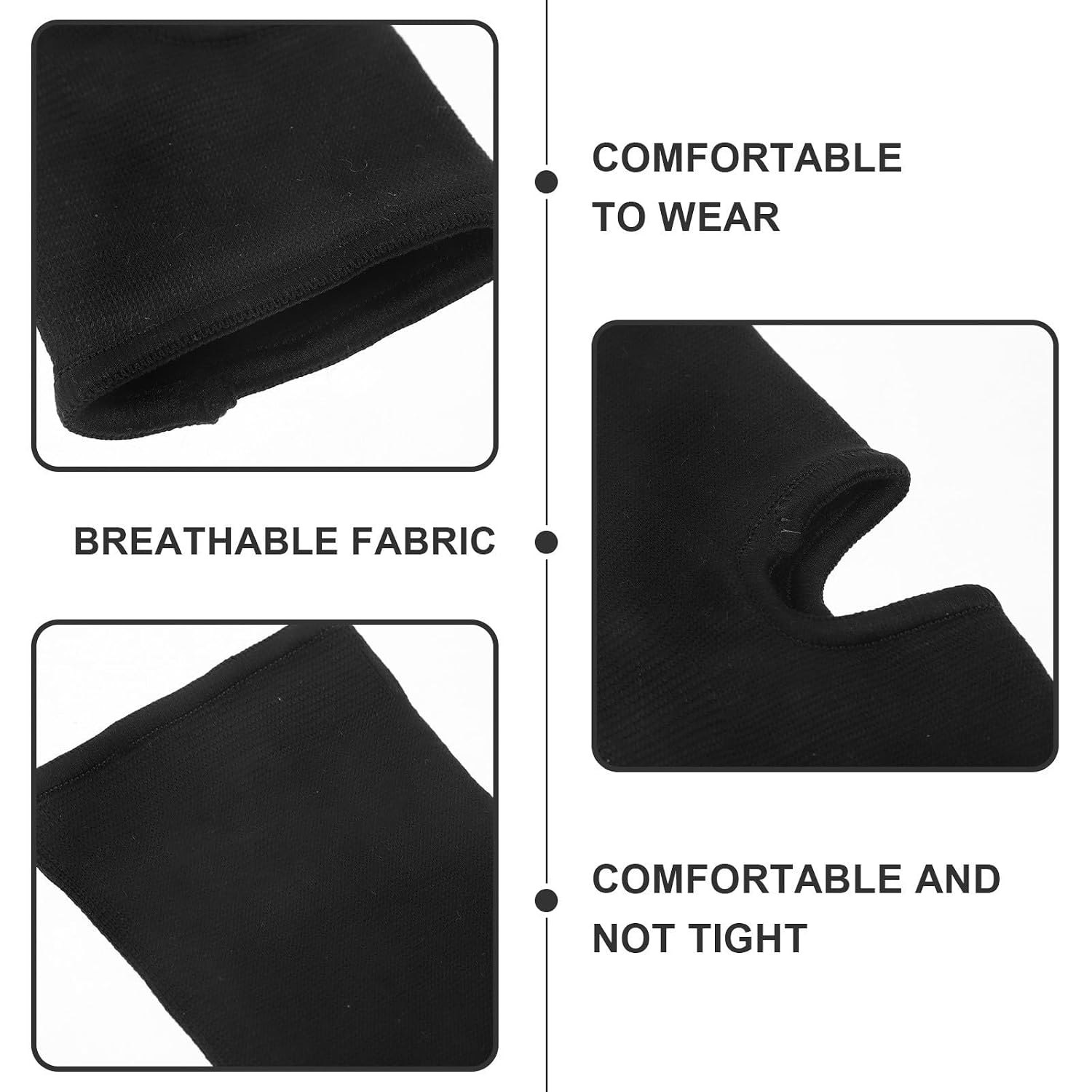 Levemolo Comfortable Breathable Polyester Ankle Sleeve the Elderly with Compression Ankle Support and Protection, for Playing Basketball and Sports Activities