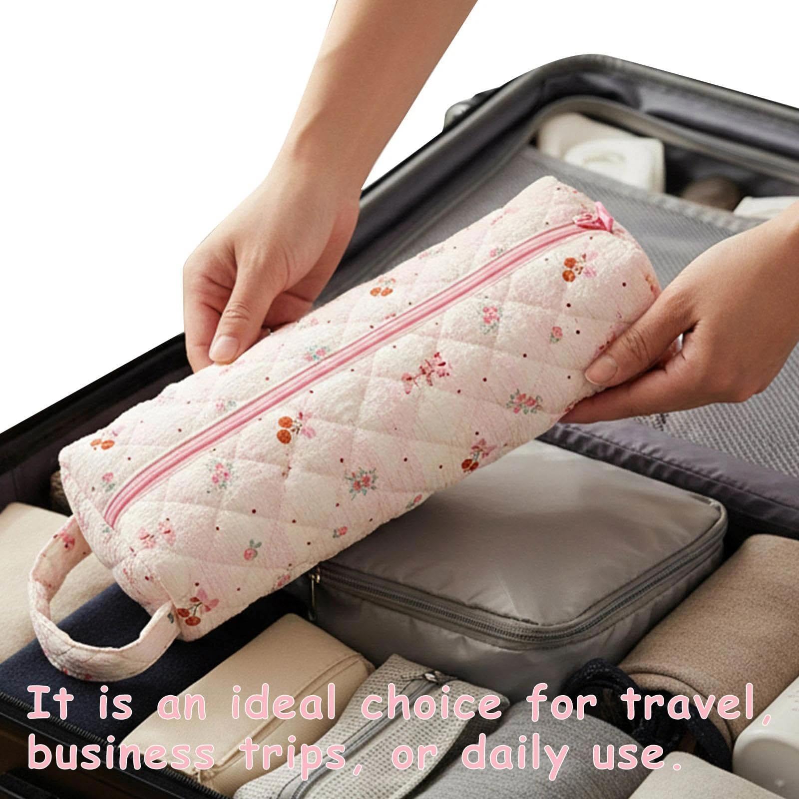 VOOSFSIE 1 Pcs Bolsa de Viaje Portátil para Secador de Pelo, Bolsa de Almacenamiento para secador de pelo, rizador, Funda Transporte para Secador de Pelo y Accesorios — view 5