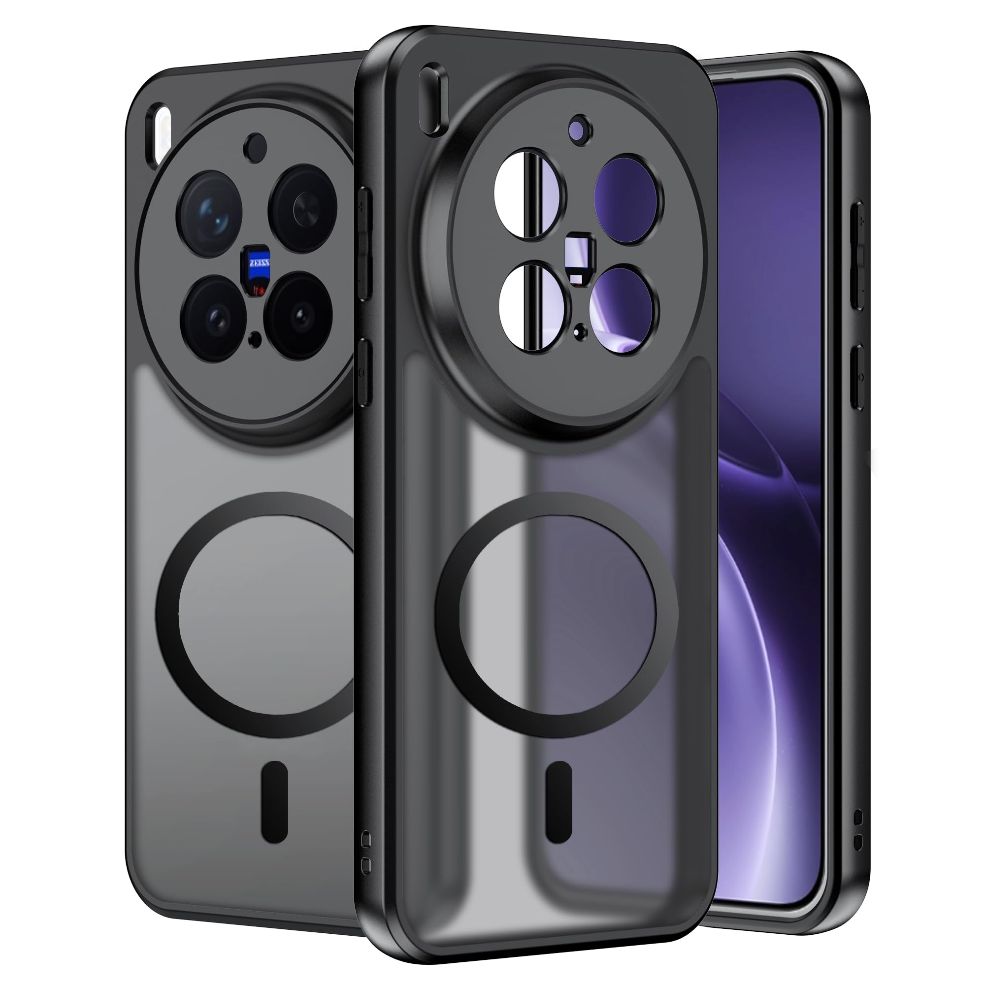 FDHYFGDY Hülle für Vivo X300 Pro Magnetische Schutzhülle, Ul