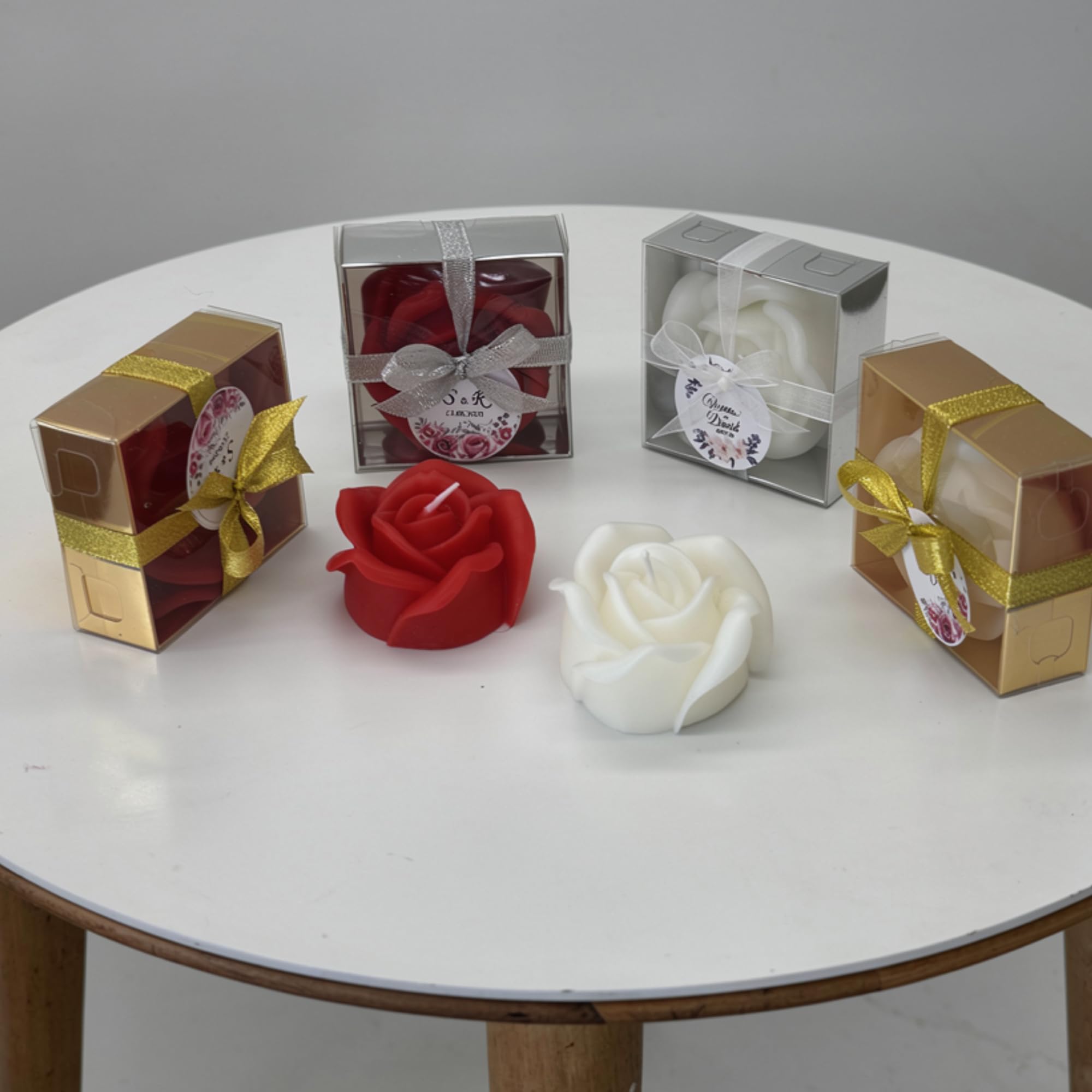 gastgeschenk hochzeit gäste kerze, 100 stück Gastgeschenk für Gäste Personalisierte, taufe geschenk gäste,astgeschenke babyparty,Gastgeschenk für Gäste (Weiß, 100 Stück)