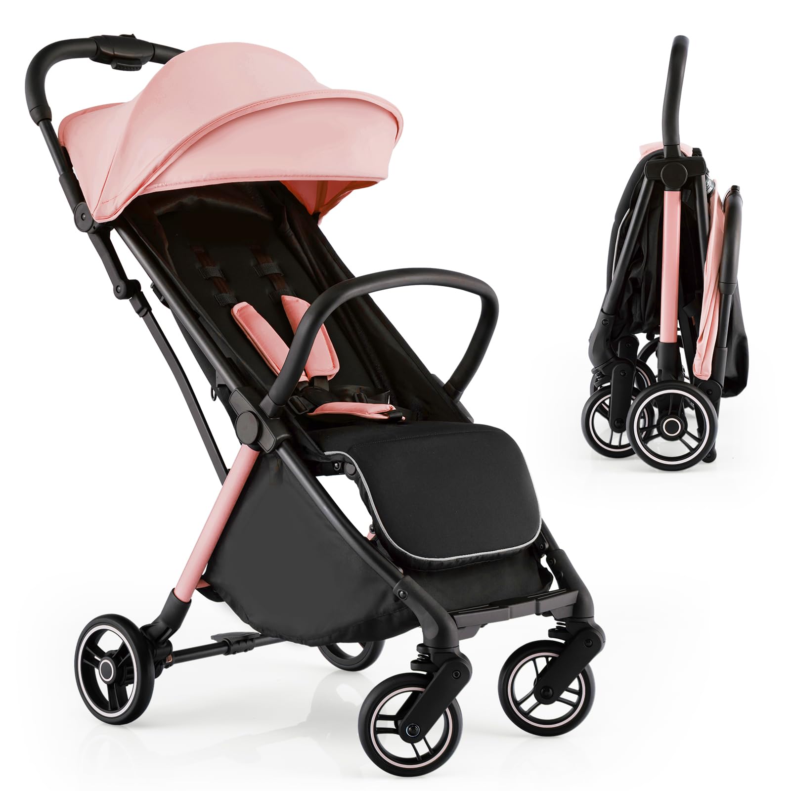 HONEY JOY Lightweight Baby Stroller, Compact