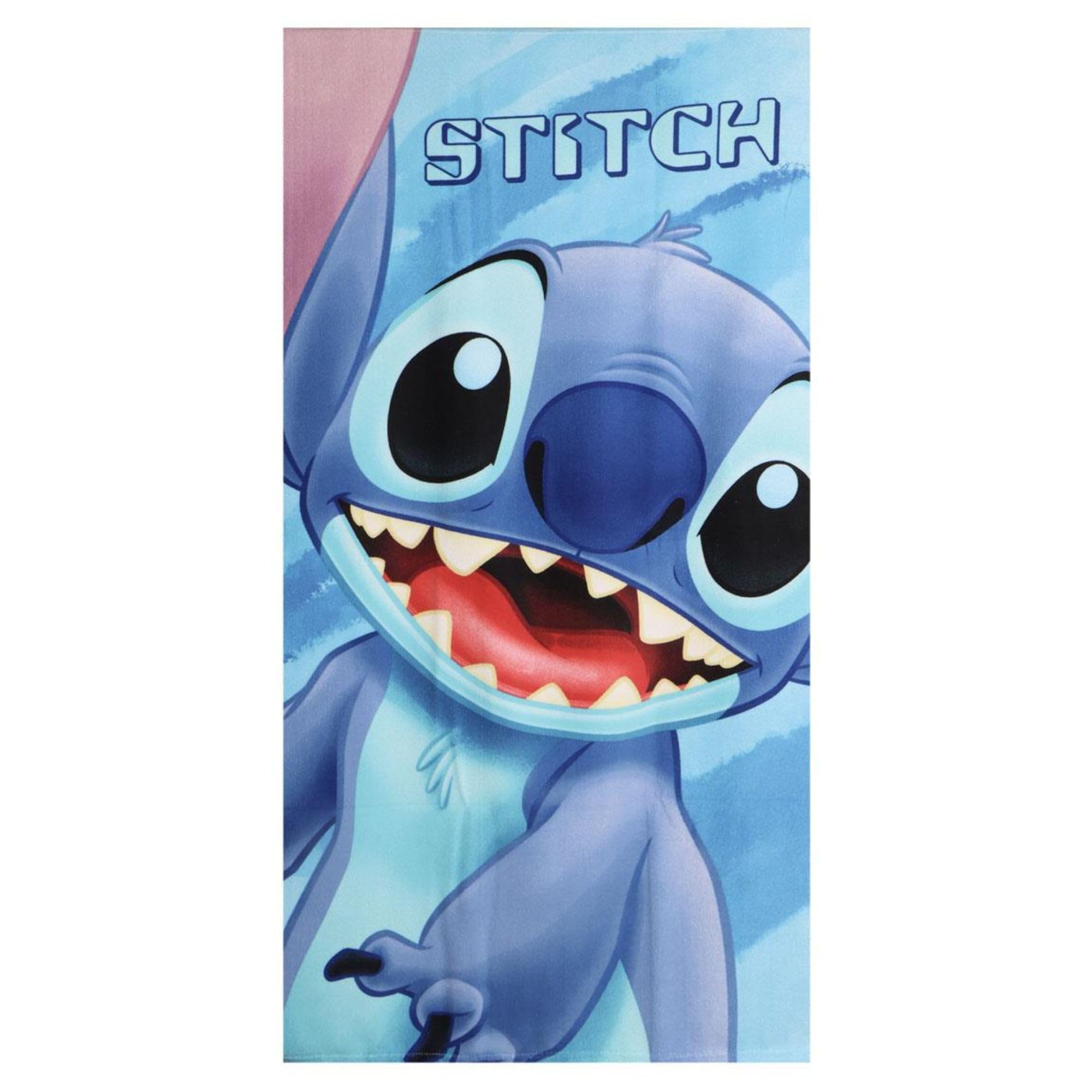 Disney Blue Polyester Microfiber Towel Stitch 2200010818