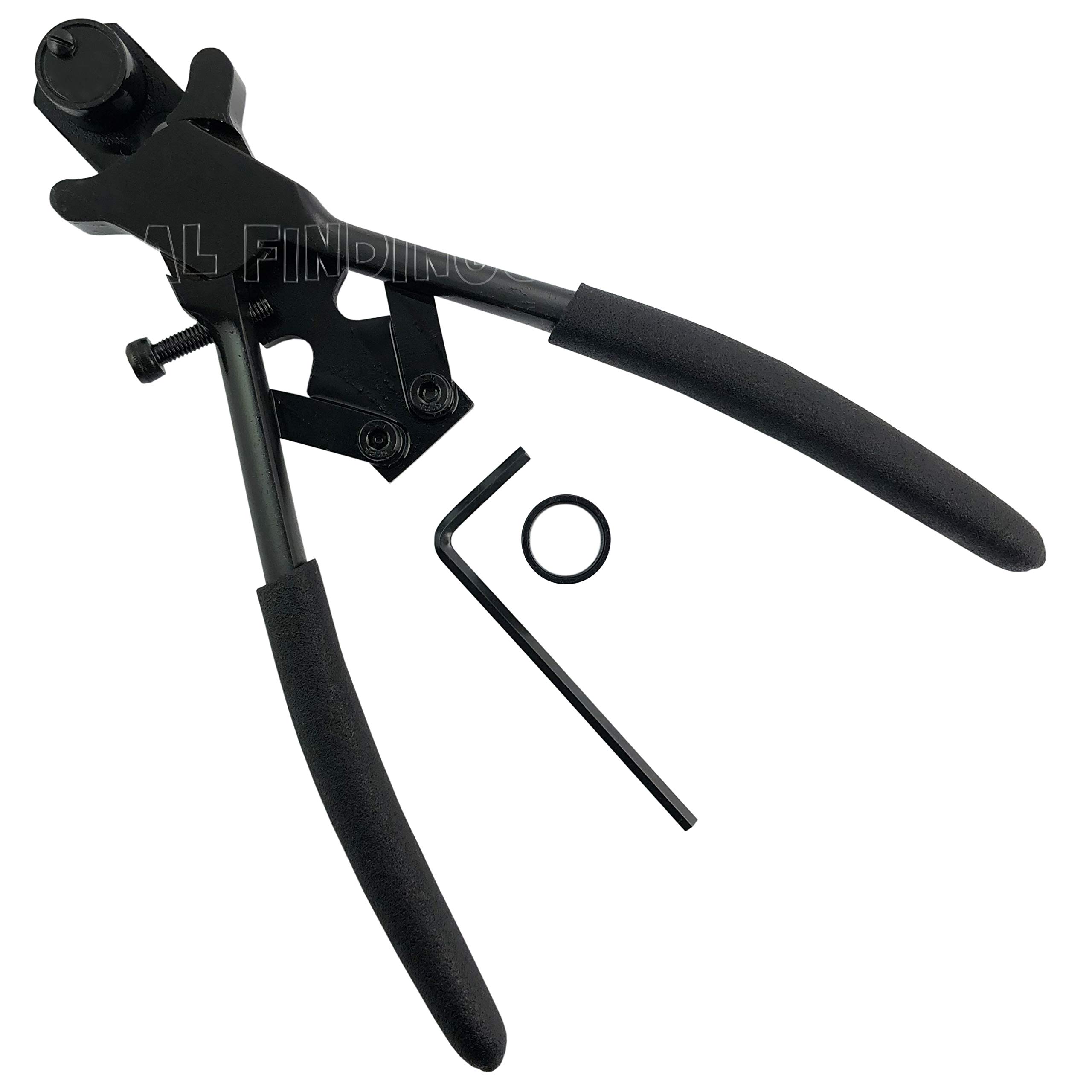 Jewellers Tools Black Ring Flat Stock Pliers : Jewellery Bracelet & Shaping Bending Forming 7.0" Tool (270)
