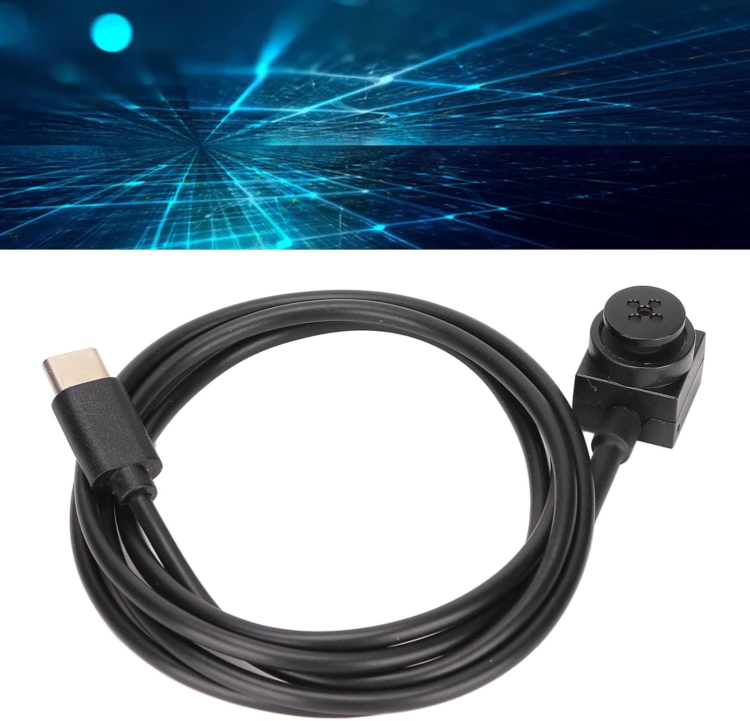 OTG External Camera Inspection Camera for Android System, Portable 1080P, Black, Water USB, 2MP, CMOS, Auto Focus