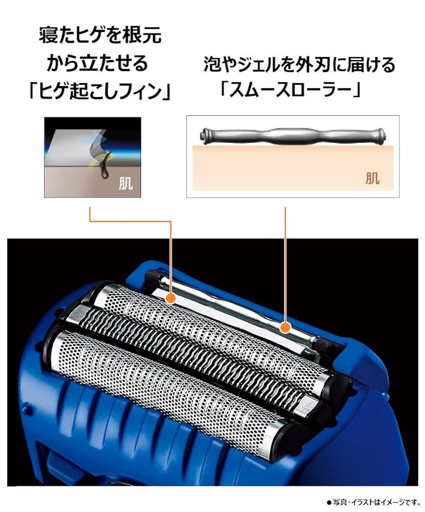 Amazon | パナソニック ラムダッシュ メンズシェーバー 3枚刃 お