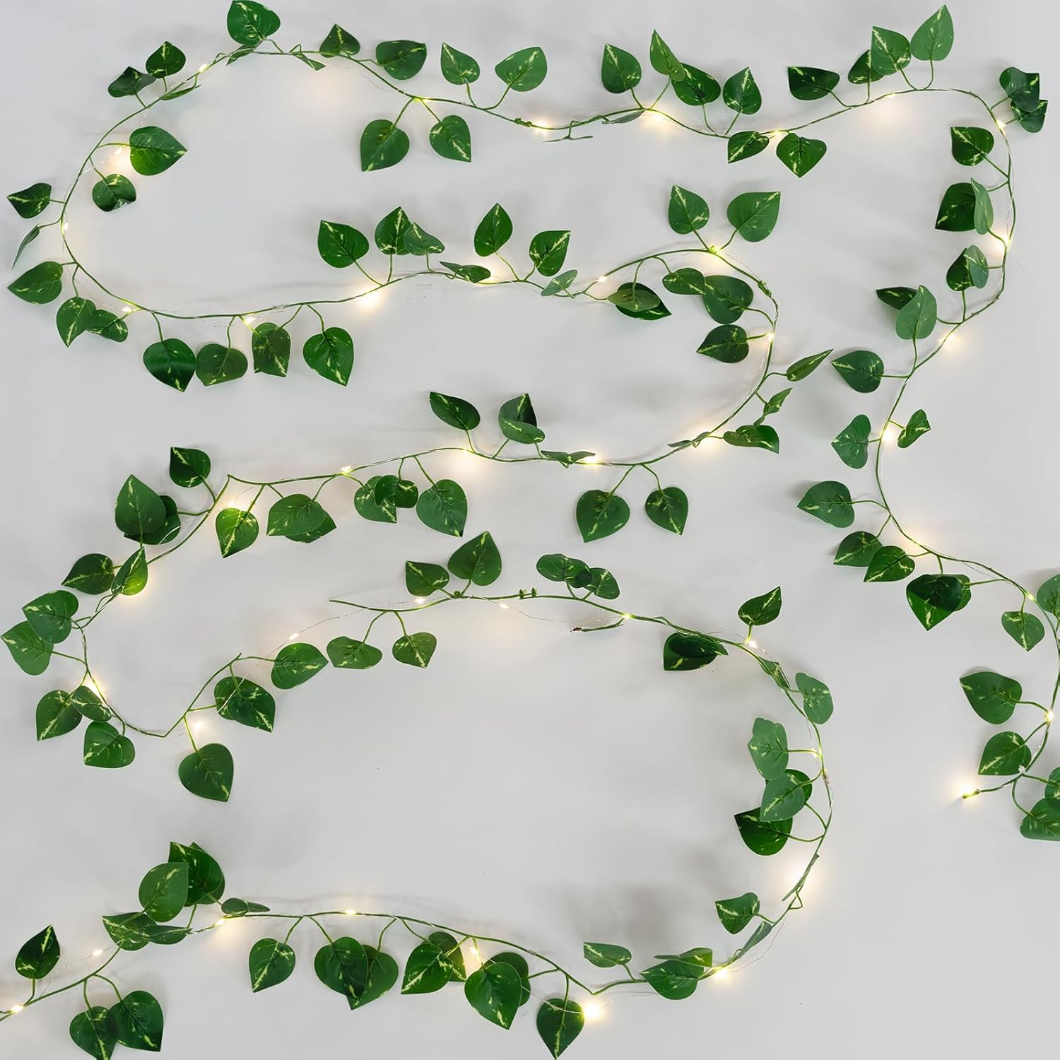Vines with Lights Battery Operated 100 LED Ivy String