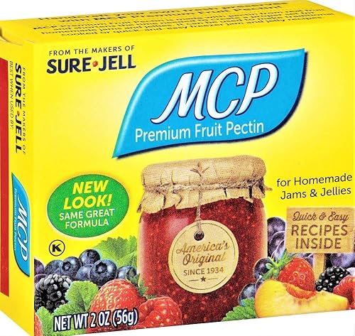 MCP - Pectina de frutas prémium de Sure-Jell, 2 onzas, (paquete de 6)