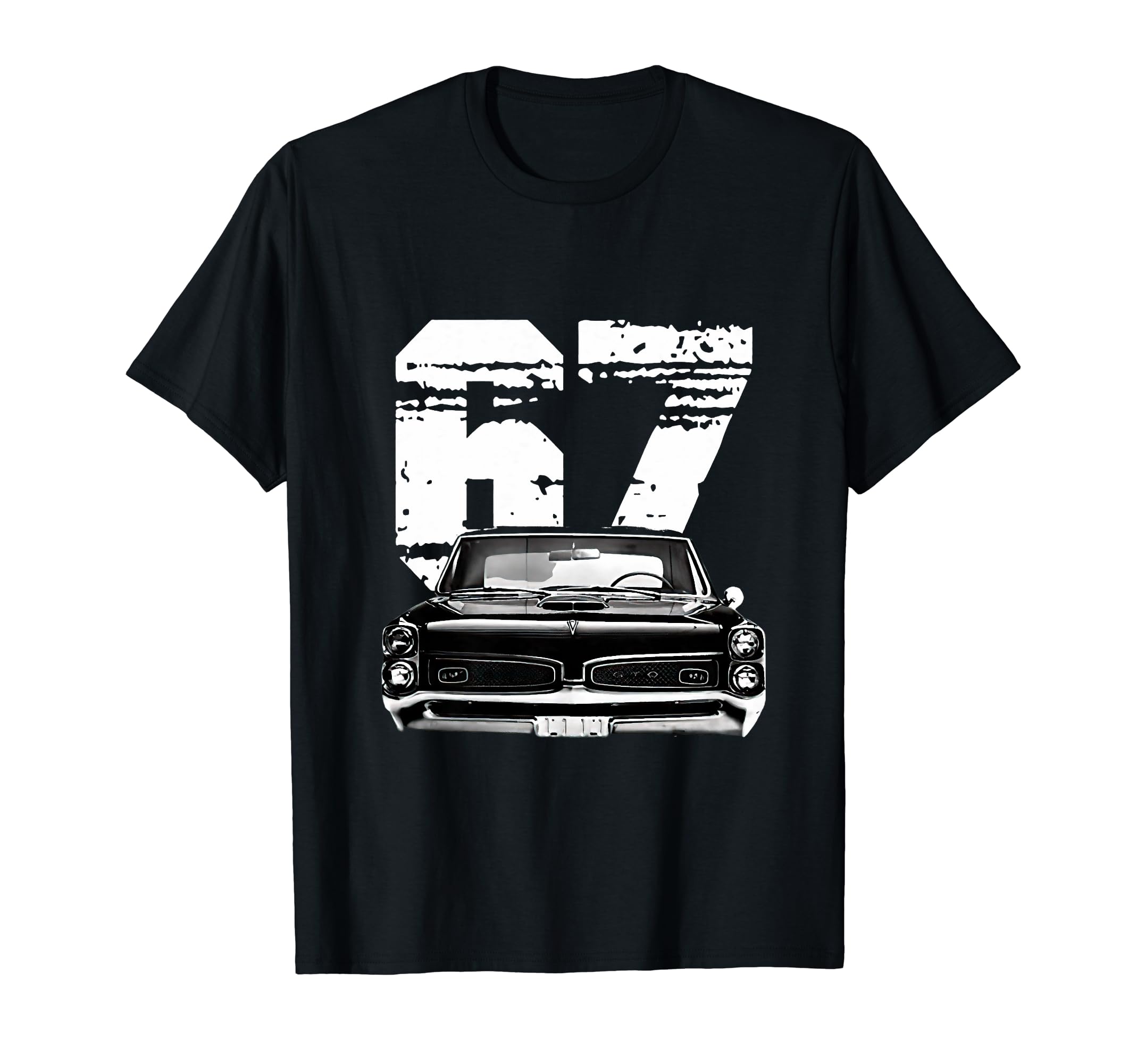 1967 67 GTO Classic Car Old School Muscle Car T-ShirtOEKO-TEX STANDARD 100