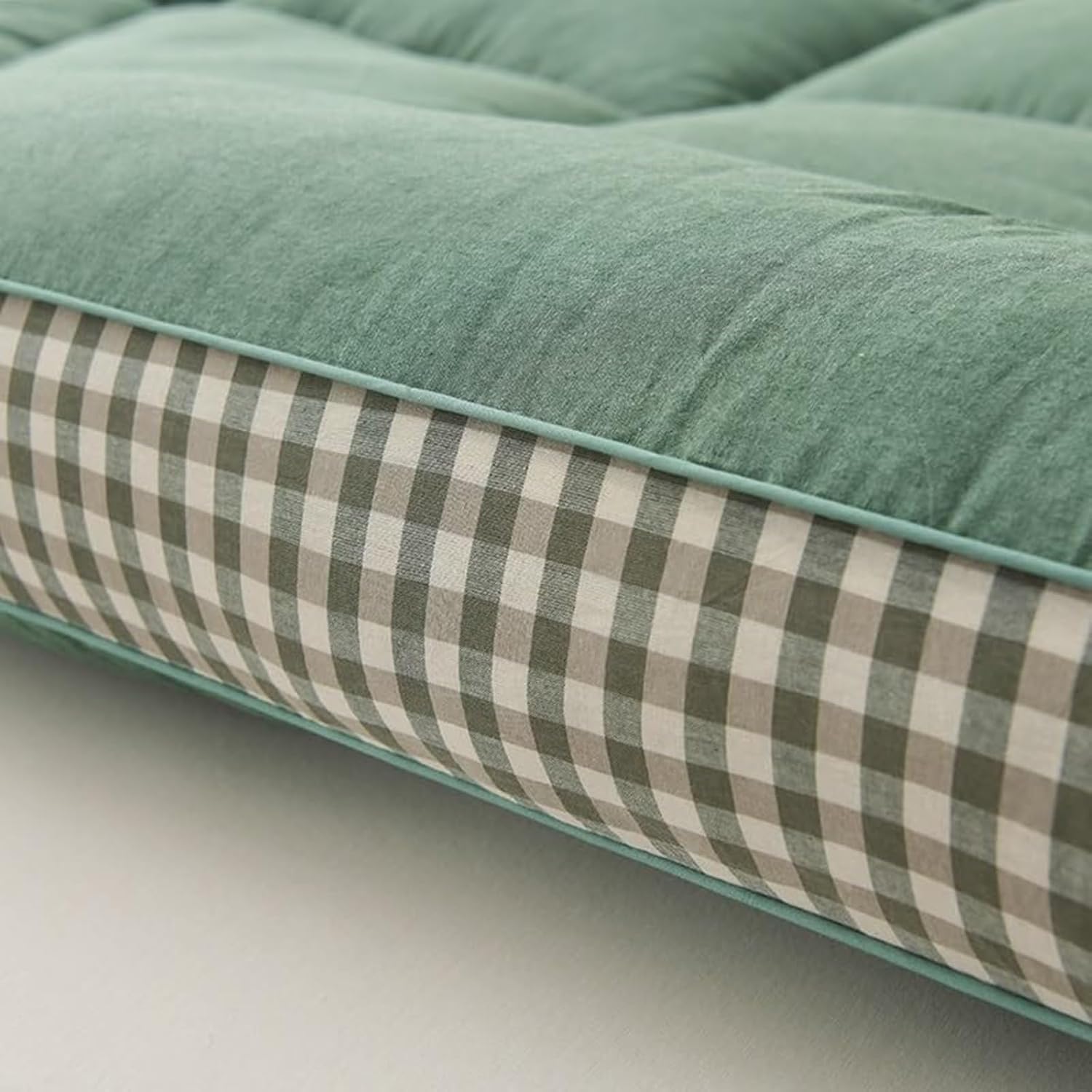 Matelas Futon Japonais Pliable - Tapis De Sol 1 Place 70/190 ou 2 Places 140x190 - Coton (A,1.5mx2m)