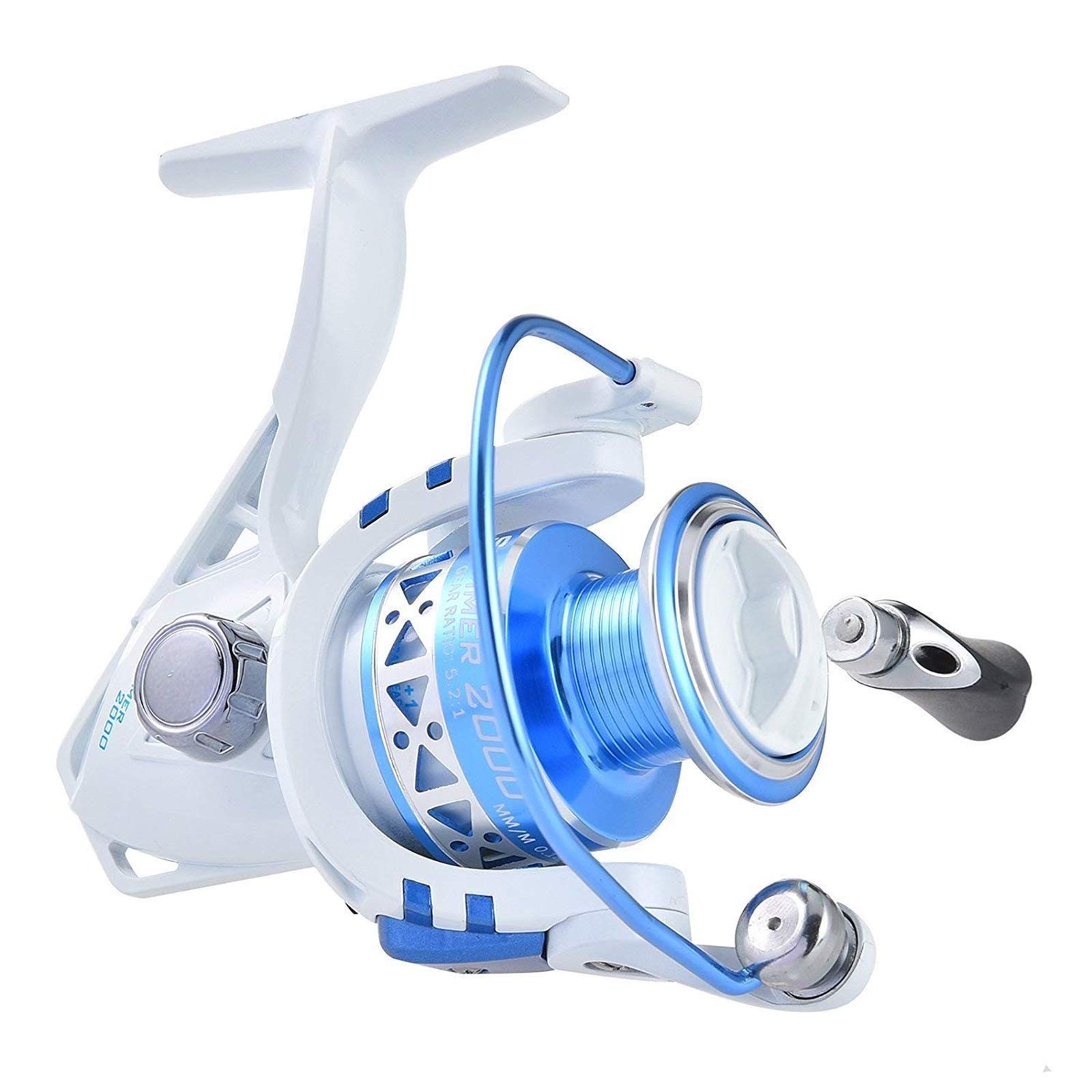 KastKing(G: Summer 2000) - Summer and Centron Spinning Reels, 9 +1 BB Light Weight, Ultra Smooth Powerful, 500 Size is Perfect for Ice Fishing