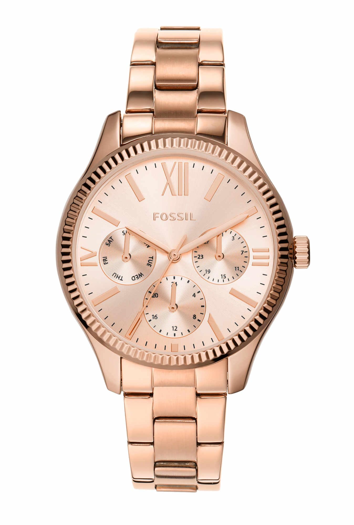 Fossil Rye Analog Rose Gold Dial and Band Womens Stainless Steel Watch-BQ3691 (B0937G5B1B) Amazon Price History, Amazon Price Tracker