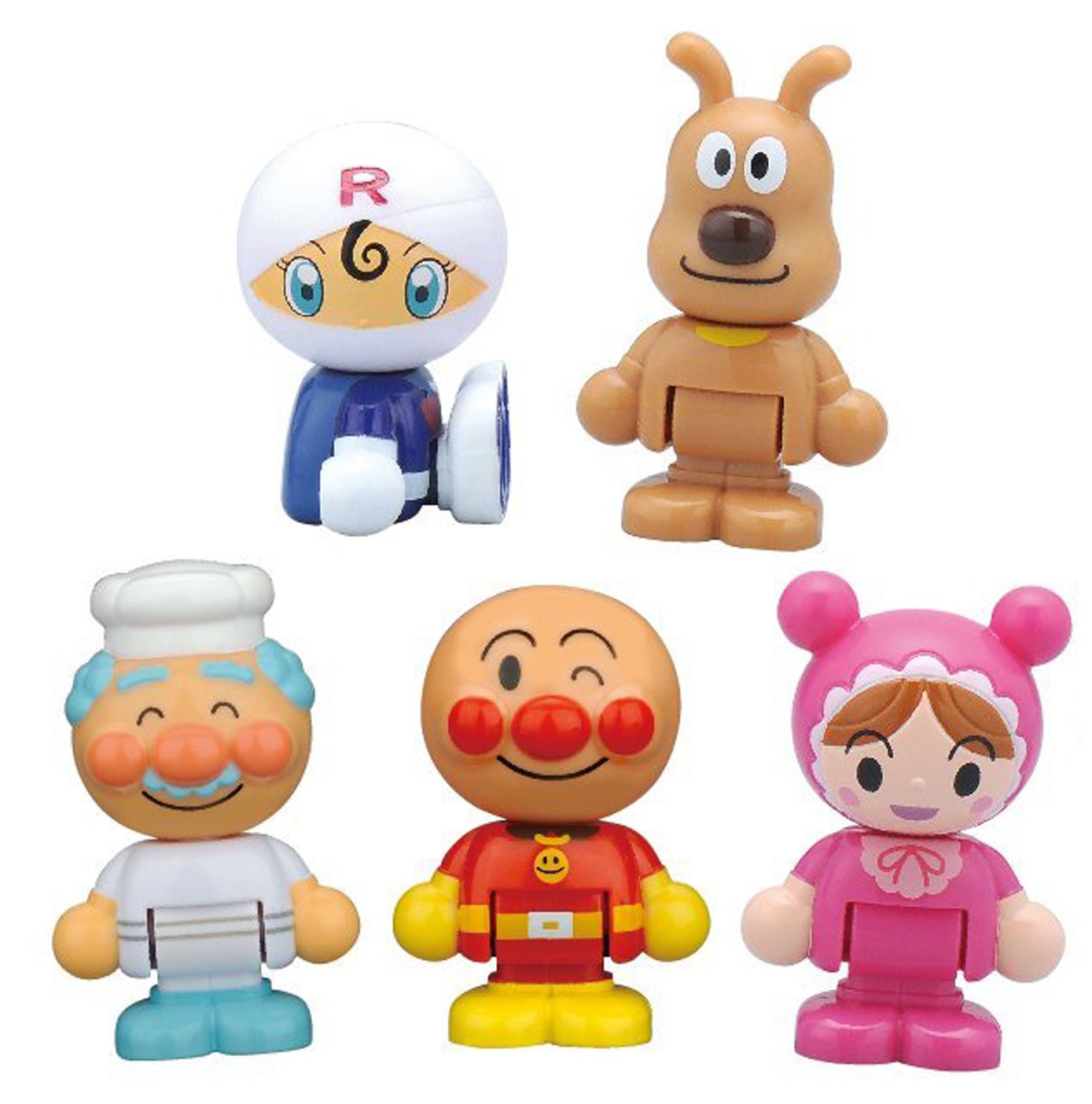 Amazon.co.jp: アンパンマンタウン パンこうじょうのなかまたちドール 