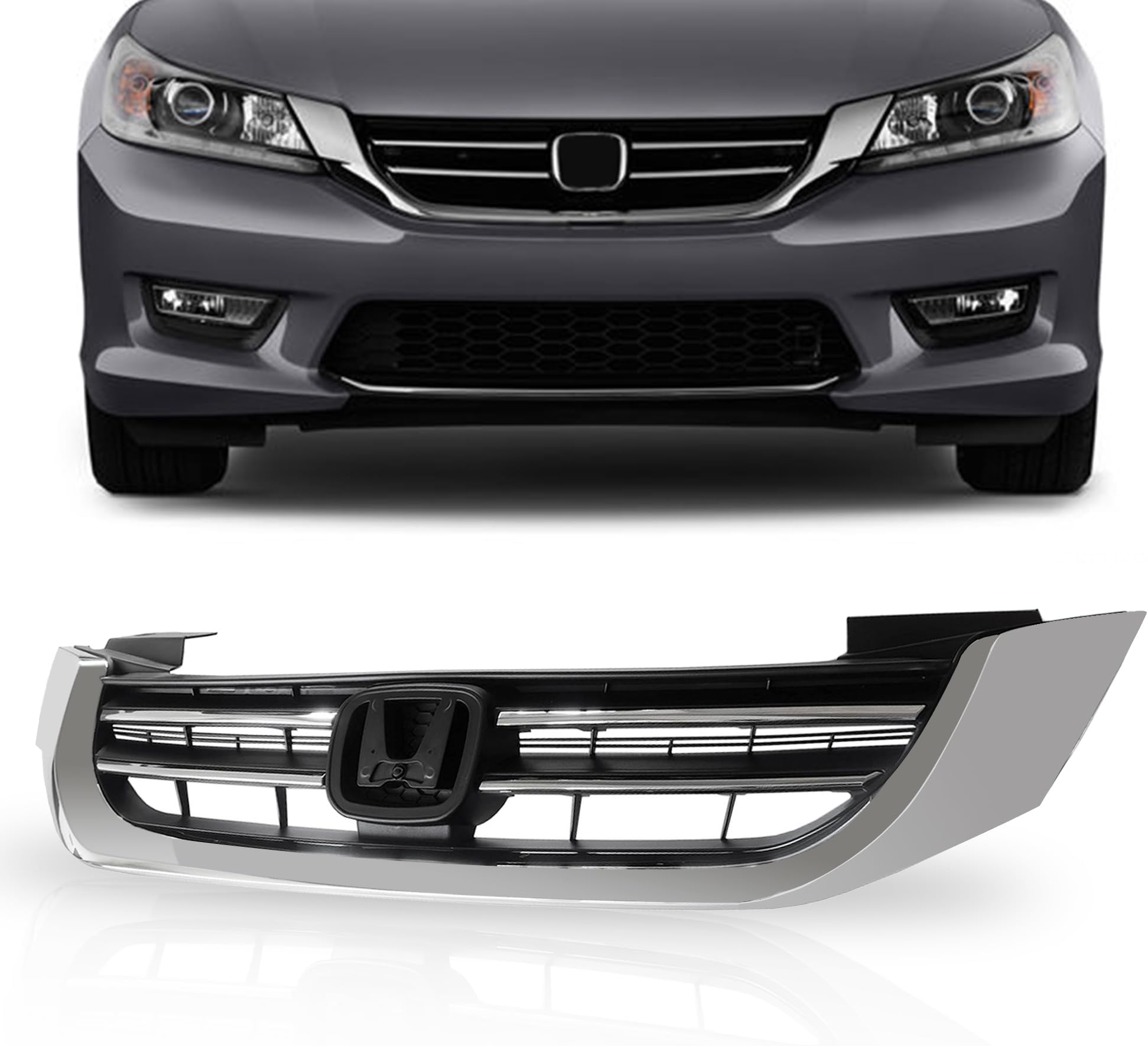 2013 Honda Accord Bumper Amazon.com: Garage-Pro Bumper Grille Compatible with 2013-2015 Honda