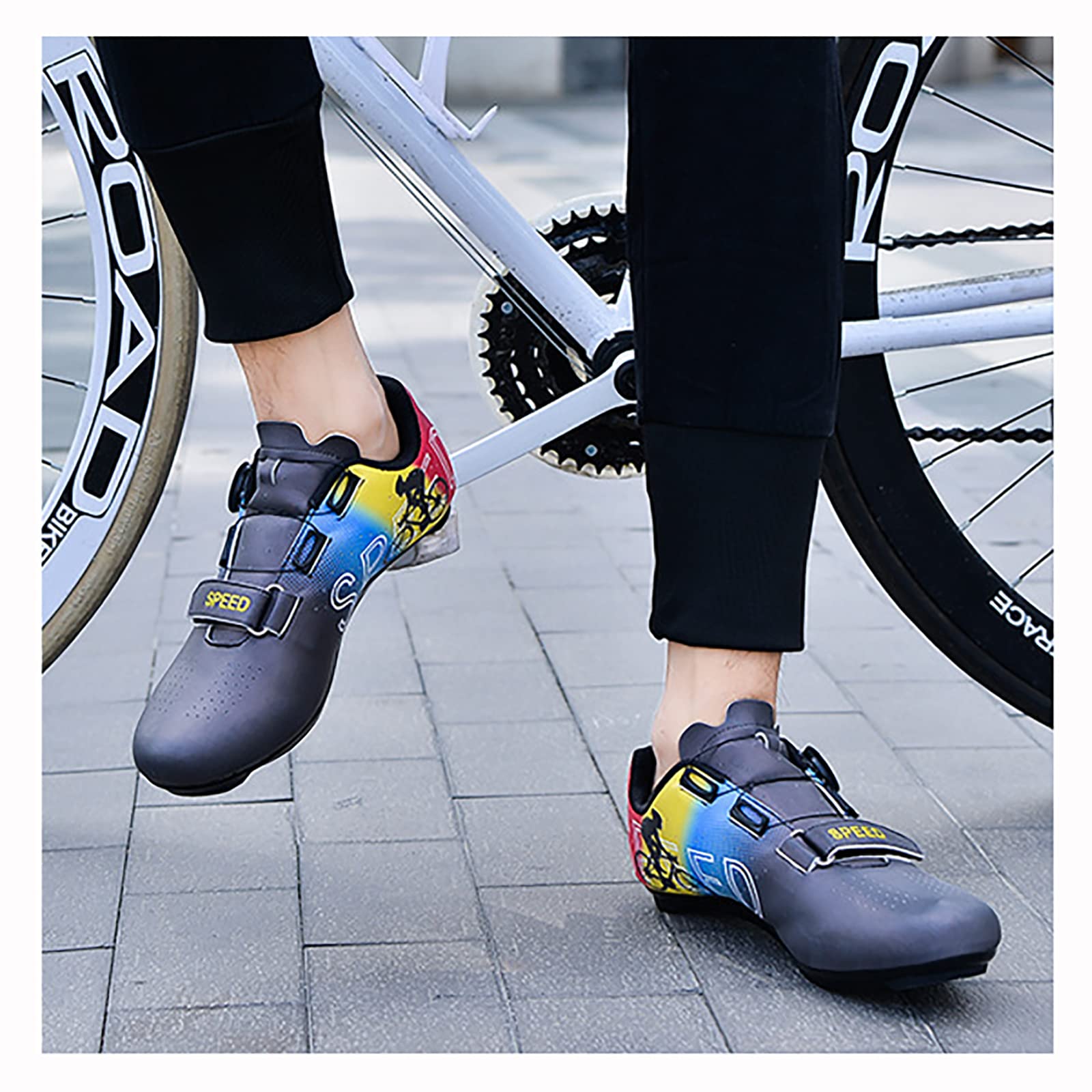 Buty Rowerowe Dla Męskich Motocykli Damskich Buty Mtb Kompatybilne Z Look Spd Spd-sl Delta Delta, Kompatybilne Z Buty Rowerowe Peloton Unisex Buty Rowerowe