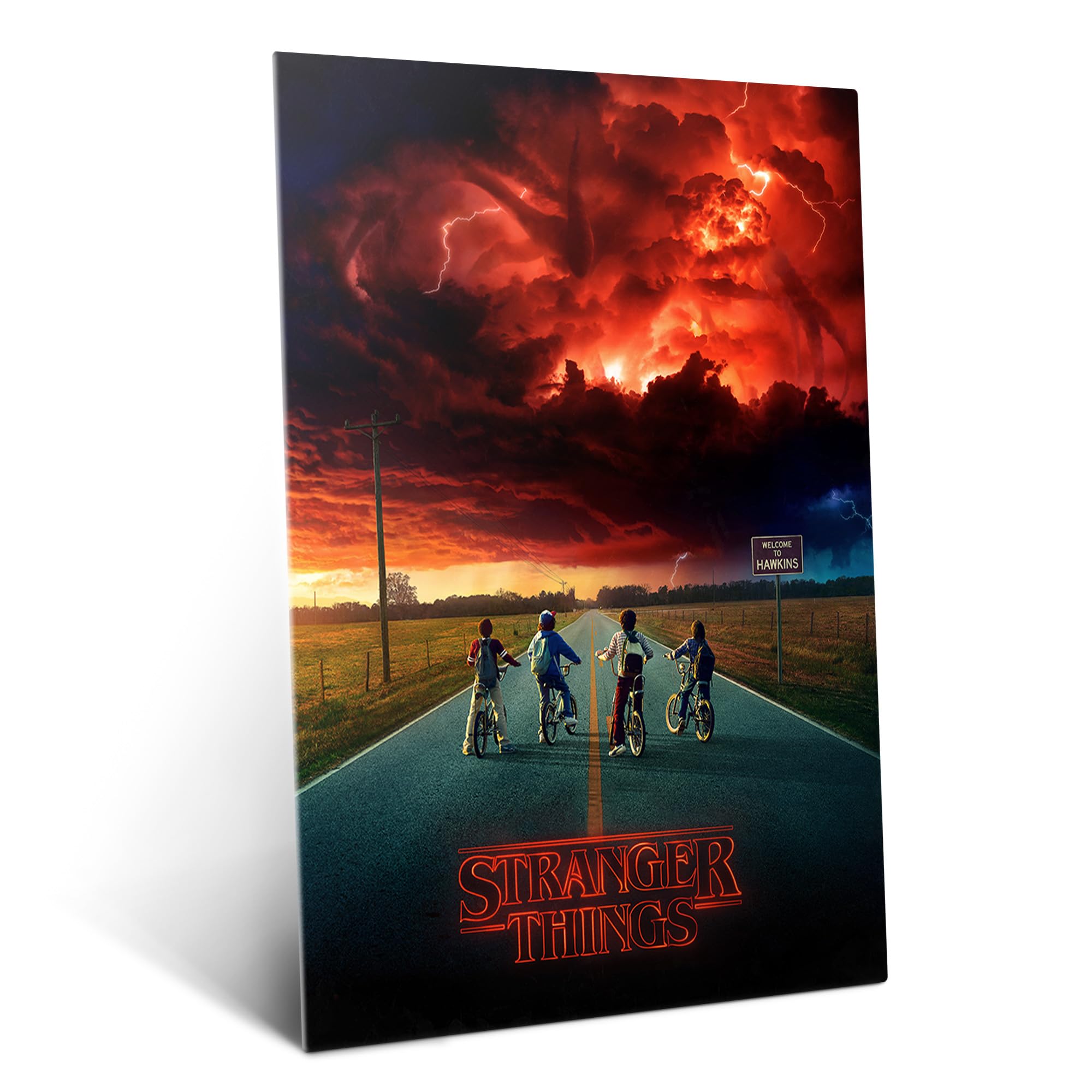 Displate Metal Poster Stranger Things Series Stranger Things S1 Boys M