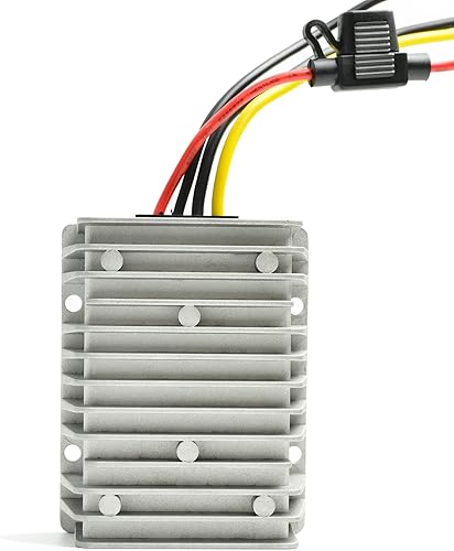 Convertidor DC 48V a 12V Regulador de Voltaje 30A 360W DCDC Reductor de Voltaje Buck Transformador Fuente de alimentación para carrito de golf,
