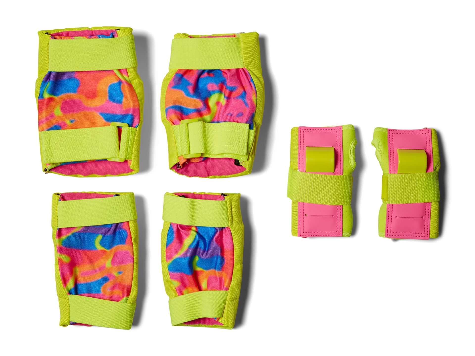 Impala Rollerskates Girl's Protective Set (Little Kids/Big Kids) Barbie Bright Yellow SM (5-7 Years)