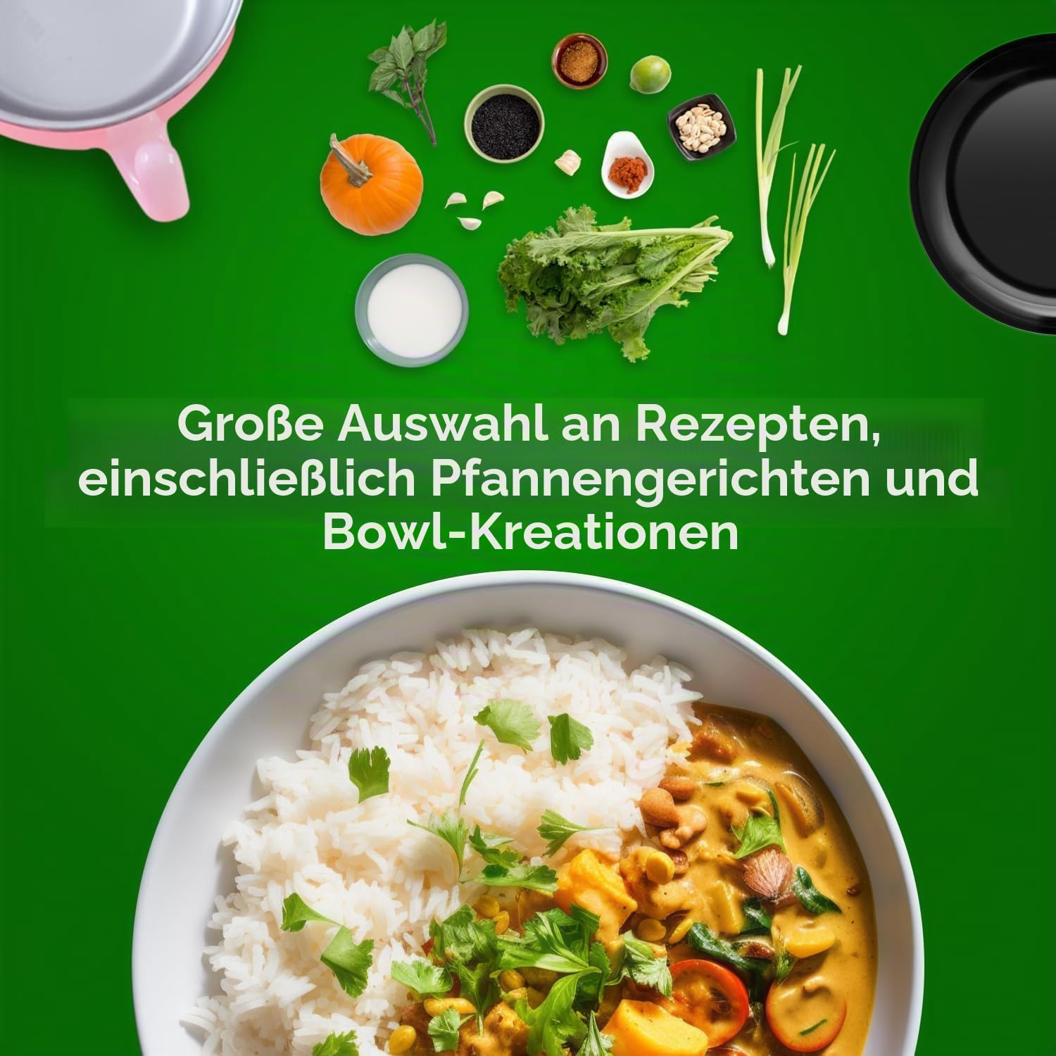 Royal Thai Rice Jasmin Duftreis Langkorn 18 kg – Premium Qualität aus Thailand, 100% Naturreis | Ideal für Wok-Gerichte, asiatische Küche & Beilagen mit Kajal Sticker