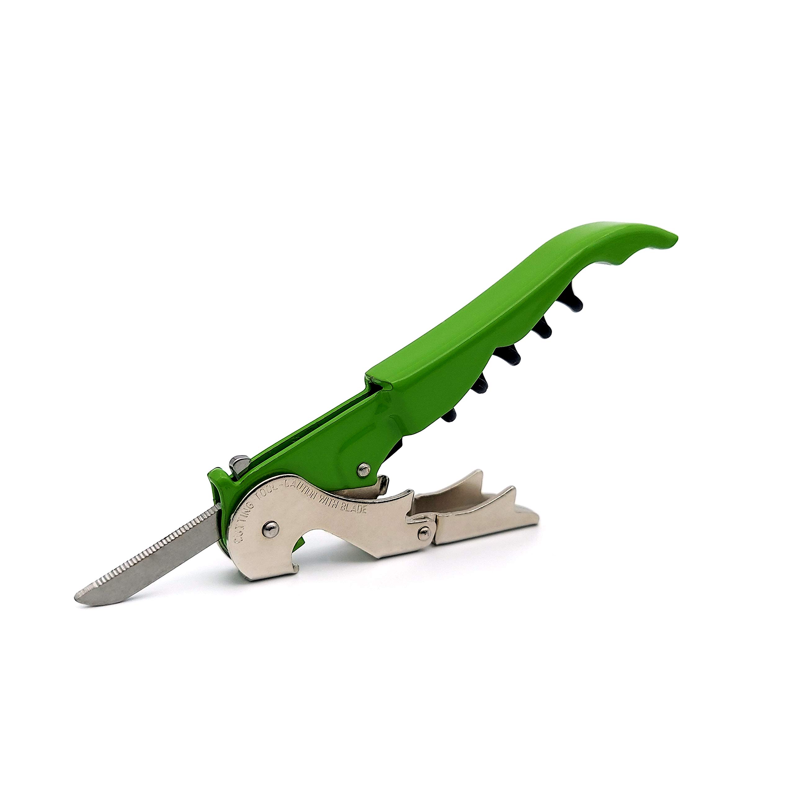 Tire-bouchon Pulltap's Slider 900 véritable à double levier articulé et couleur vert