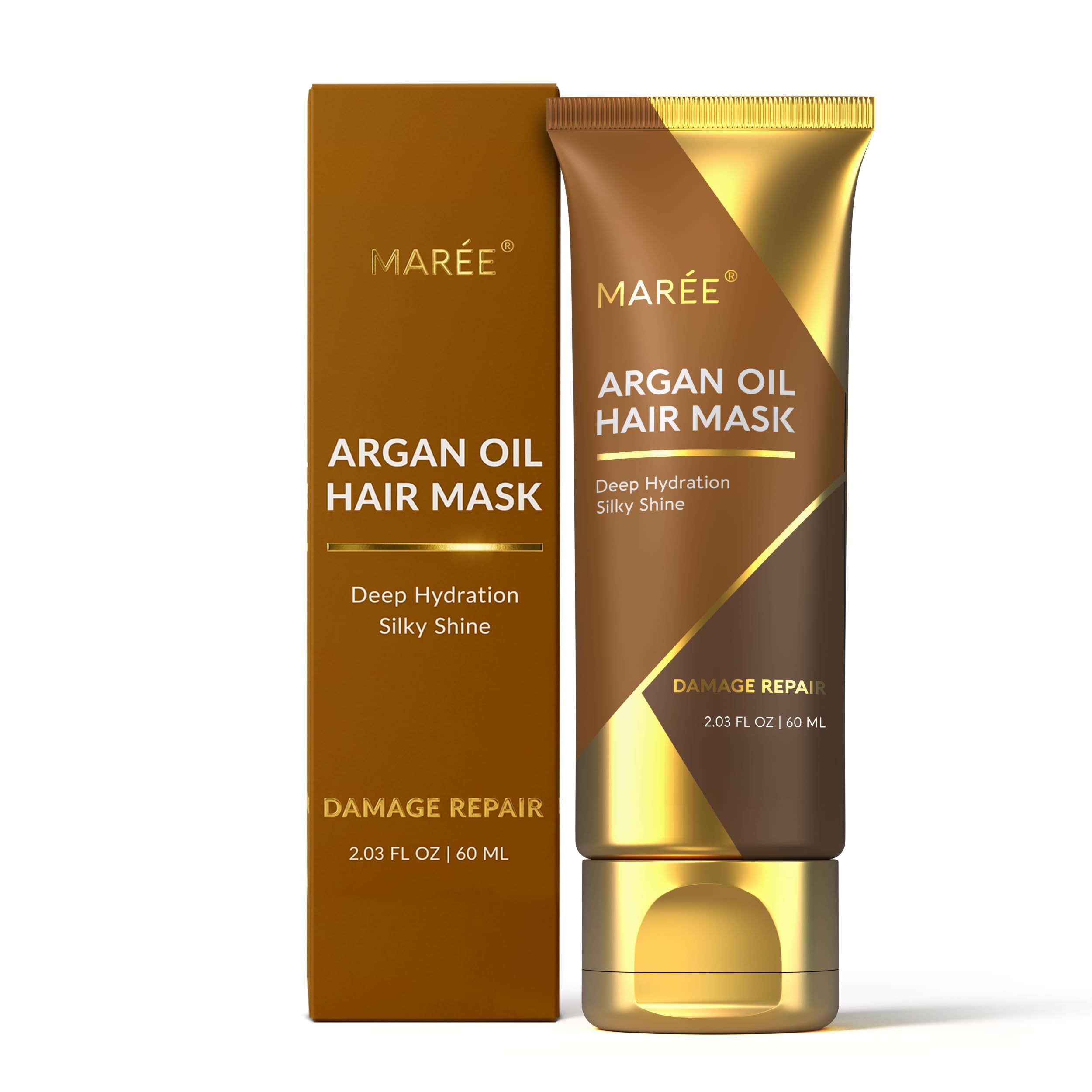 MAREE Hair Mask Argan Oil Tube - 1.35 fl oz