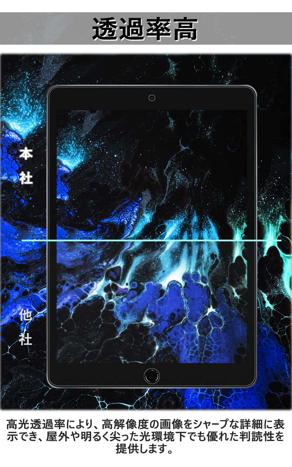 Amazon | iPad10.2 ガラスフィルム アイパッド10.2 保護