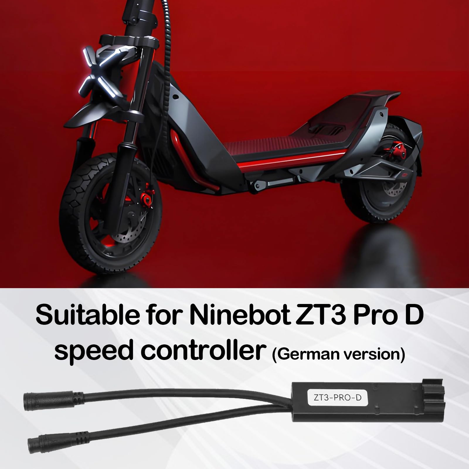 New Tuning Chip Unlock Cable kompatibel mit Segway Ninebot ZT3 Pro-D Elektro Scooter, Upgrade Travd 40 km/h Fahrgeschwindigkeit, Benutzerdefiniertes Lastloses Geschwindigkeitsfreigabekabel
