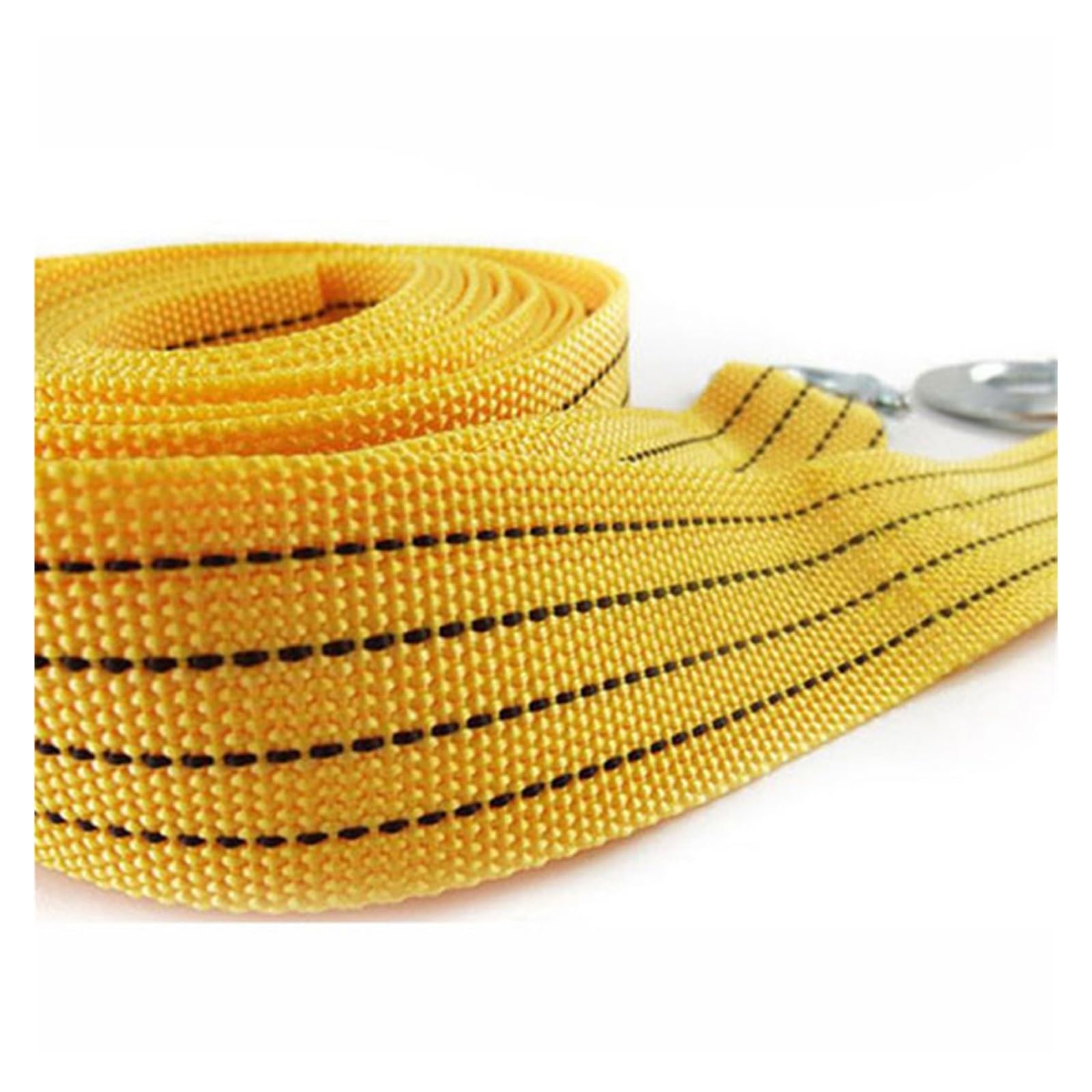 2PC Heavy Duty Car Road Recovery Pasek Holowniczy Liny Holownicze Z 2 Hakami Holowniczymi Akcesoria Samochodowe Stylizacja Samochodu Solidna I Niezawodna