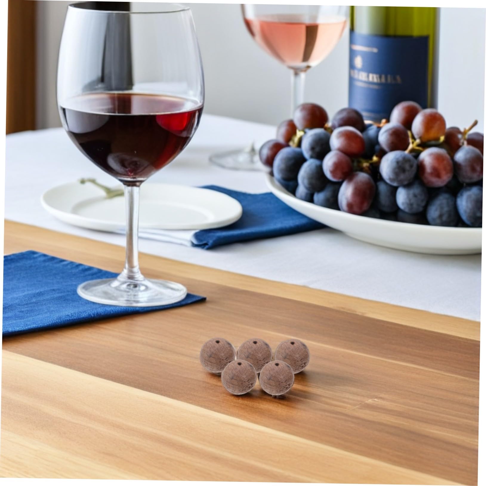 Toyvian Perle di Legno di Quercia Tostate Pesanti 1 Sacchetto per Aromatizzare e Migliorare Whisky e Vini in Infusione per Produzione Domestica di Distillati