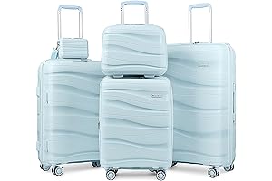 Luggage Sets: 3-Piece Expandable Suitcases with Spinner Wheels