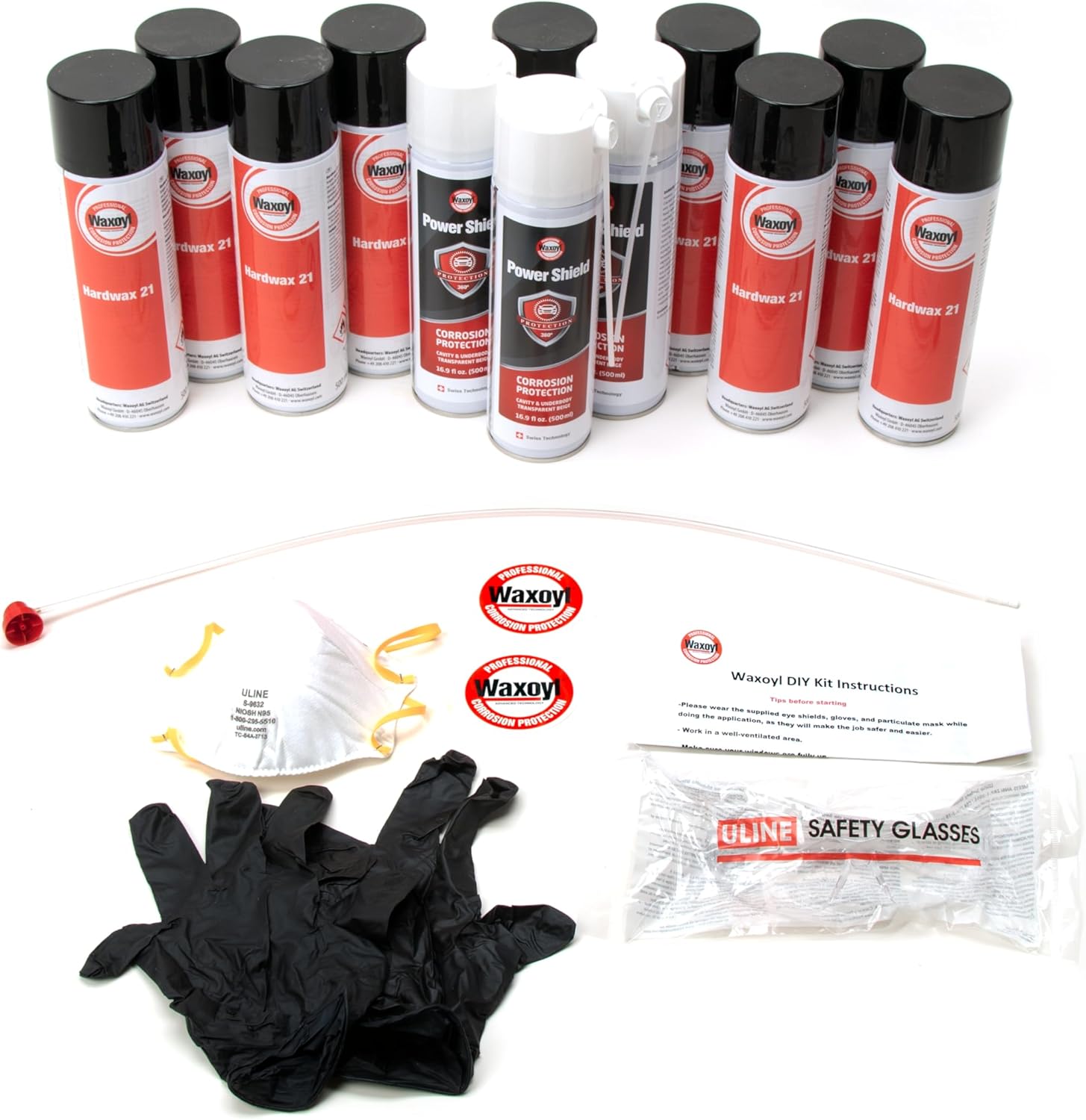 DIY3-21 Large Super Duty Permanent Corrosion Prevention Aerosol KIT
