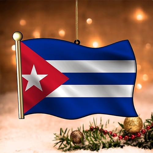 Vista 79 de Adorno acrílico de Navidad de Filipinas, decoración de árbol de Navidad, adorno de Navidad nacional para niños, bandera de Filipinas, banderas