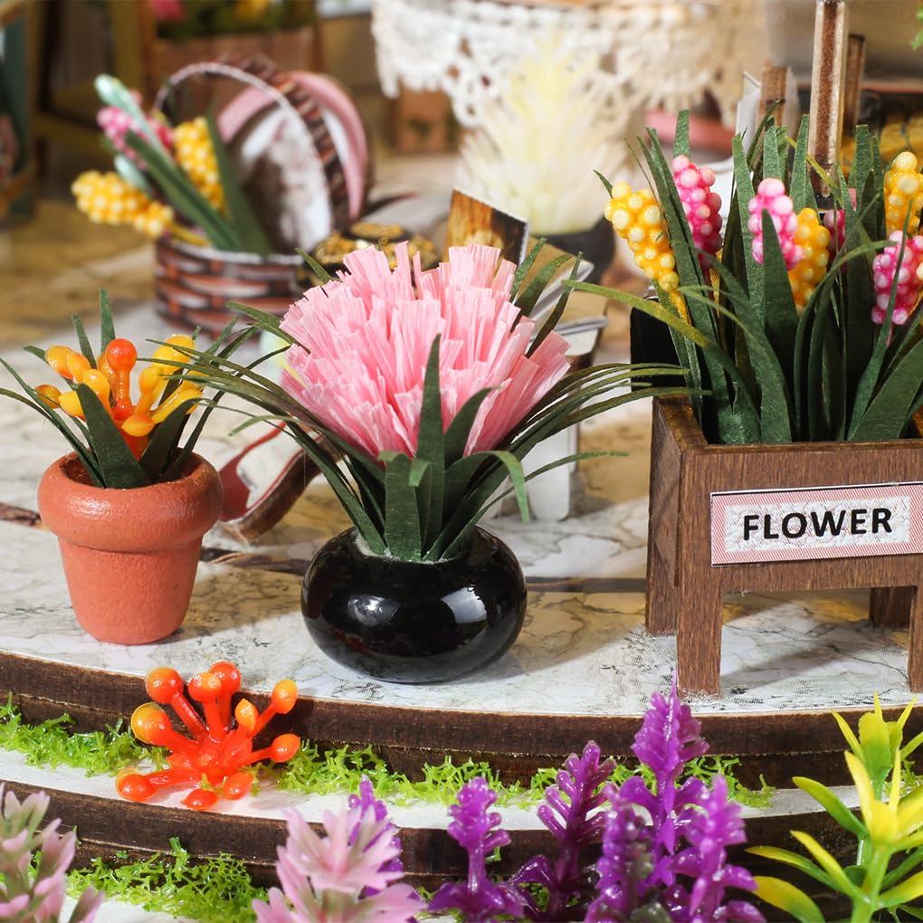 Exquisito Kit de jardín en Miniatura, Proyecto de casa de Bricolaje