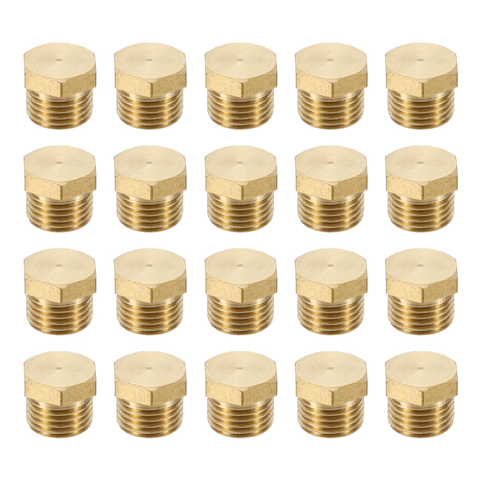 PATIKIL G1/4 Brass Pipe Plug