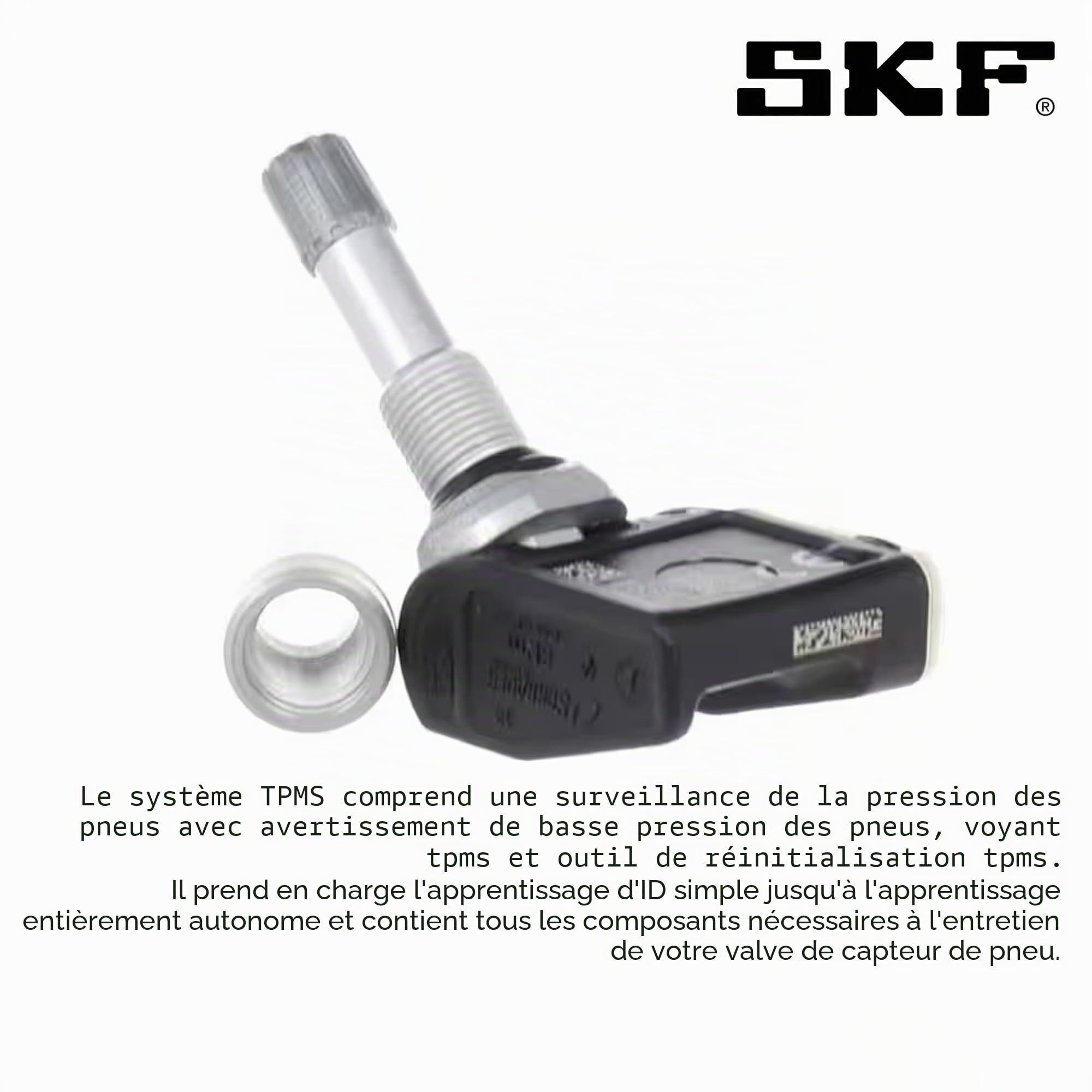 SKF Capteur de roue (système de contrôle de la pression des pneus) | Compatible avec: FORD B-MAX, B-MAX Van, C-MAX II, ECOSPORT, FIESTA Stufenheck, FIESTA VI, FIESTA VI Van, FOCUS III