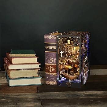 Amazon.com: KingStora DIY Book Nook Kit - Pirate Captain's Aden