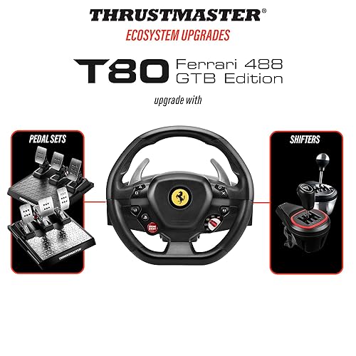 Miniatura 3 de ThrustMaster T80 Ferrari 488 GTB Edition (PS4 PC)