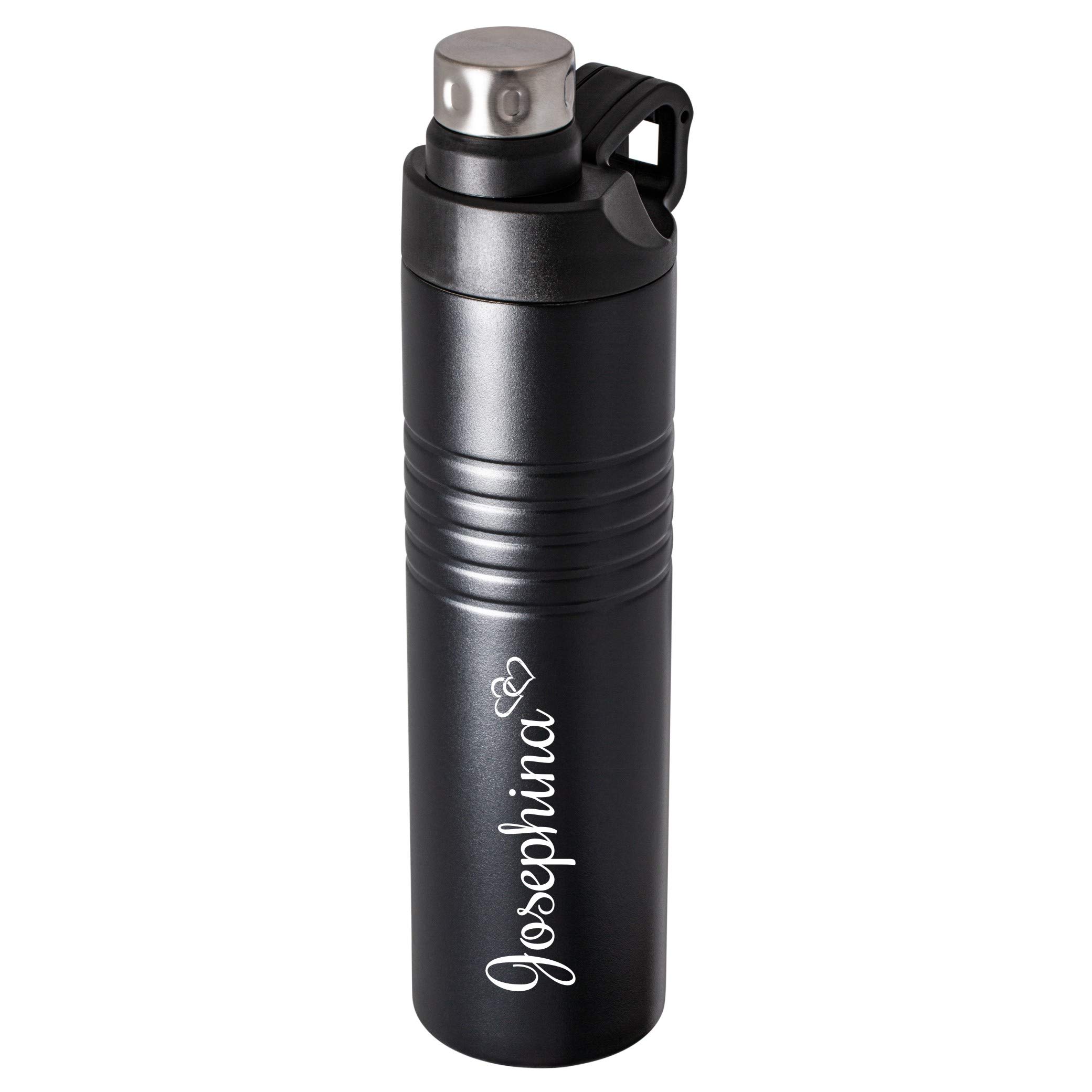 Schmalz® GIBRALTAR Borraccia Termica In Acciaio Inox 860ml, Con Incisione Personalizzabile, Lavabile, A Prova Di Perdite, Per Sport E Viaggi - 4