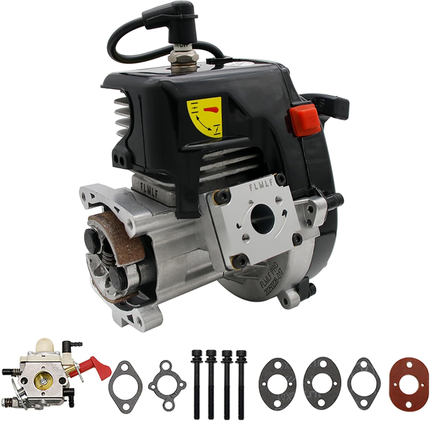FLMLF 32CC 11HP Professional Reed Engine with Carb 1191 for 1/5 HPI Baja LOSI 5IVE T RC Car Parts