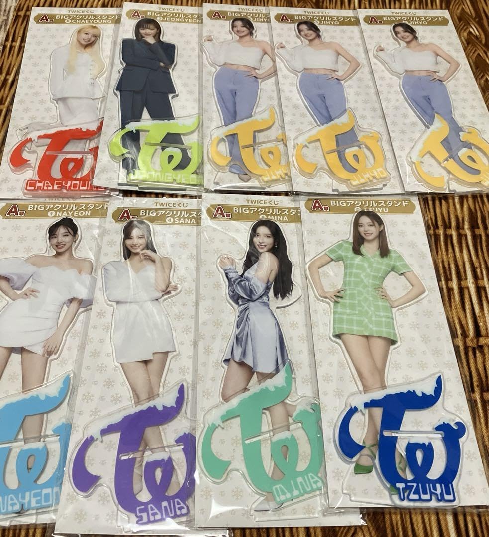 ♡ TWICE くじ アクリルスタンド フルセット ♡